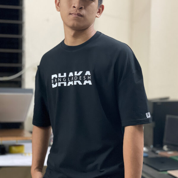 OVERSIZED T-SHIRT(BLACK)