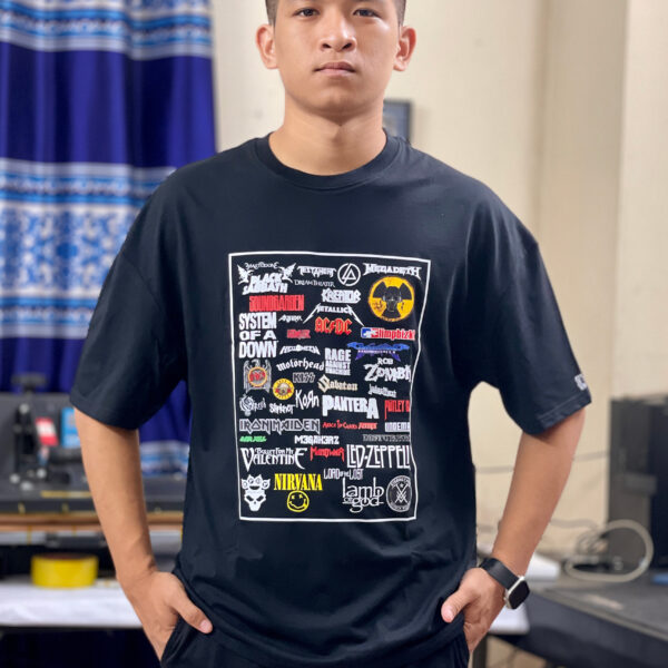 OVERSIZED T-SHIRT(BLACK)