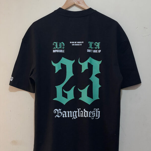 OVERSIZED T-SHIRT(BLACK)