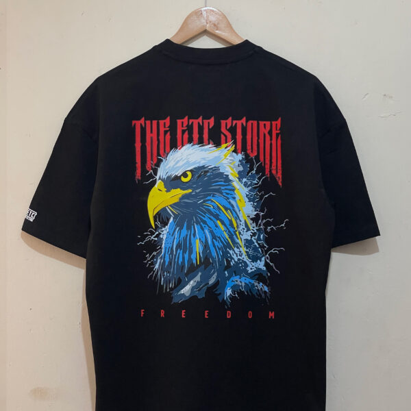 OVERSIZED T-SHIRT(BLACK)